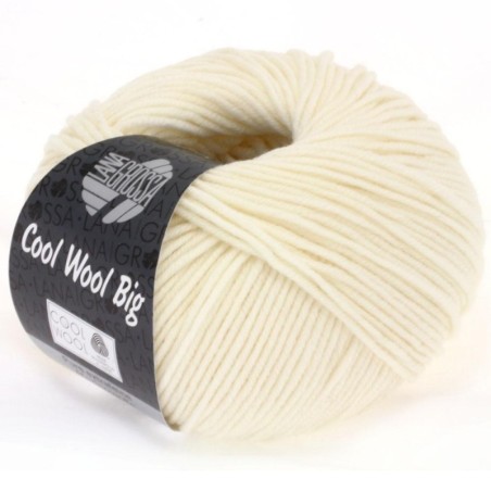 Lana Grossa Cool Wool Big 601 Rohweiß