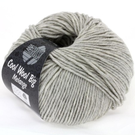 Lana Grossa Cool Wool Big 616 Hellgrau meliert