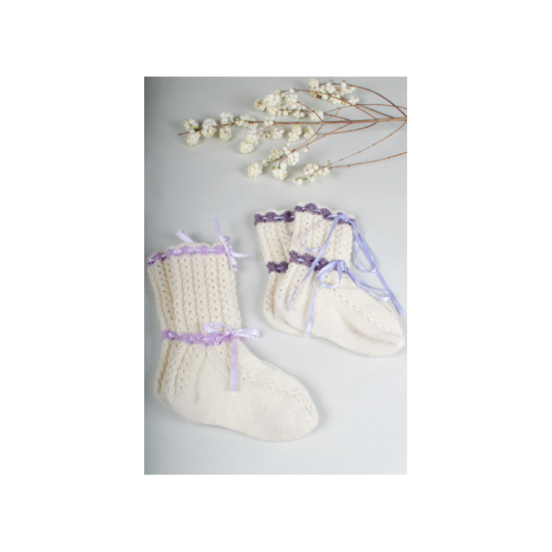 Sokken - Novita 7 Brothers - Lace socks