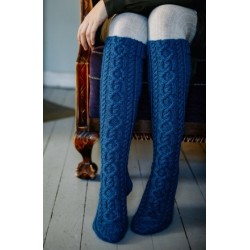 Compleet Breipakket - Sokken - Novita 7 Brothers - Long socks with cables