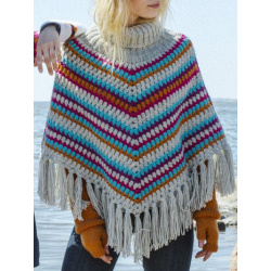 Compleet Haakpakket - Poncho - Novita 7 Brothers - Crochet Poncho