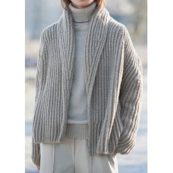 Compleet breipakket - Vest - Cool Merino Big - Lookbook 15 (model 16)