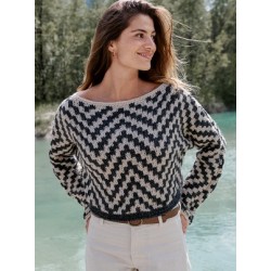 Compleet breipakket - Pullover - lovely Cotton- Journal 66 (model 10)