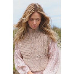 Compleet breipakket - Slipover - Natural Alpaca Pelo - Nordic Knits 2 (model 6)