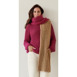 Breipakket - Sjaal -Ecopuno Chucky- Classici 25 (Model 23)