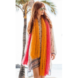Sjaal - Silkahir - Zomerideeën 01 (model 17)