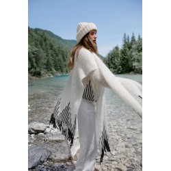 Compleet breipakket - Cape - Mohair Moda & Cool Merino - Journal 66 (model 19)