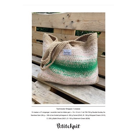 Patroon PetiteKnit Technicolor Shopper