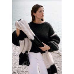 Compleet breipakket - Sjaal - Mohair Moda - Journal 66 (model 60)