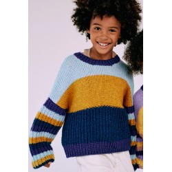 Compleet breipakket - trui - Cool Merino Big - Kids 13 (model 12)