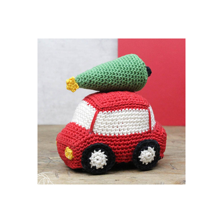 Hardicraft Haakpakketje Kerstauto