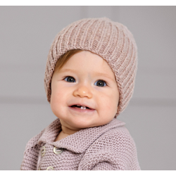 Compleet Breipakket - Muts - Cool Merino Big - Infanti 20 (model 10)
