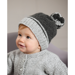 Compleet Breipakket - Mutsje - Cool Merino Big - Infanti 20 (model 25)