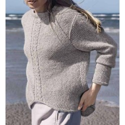 Trui met kabel - Brigite No. 2 - Journal 58 (model 23)