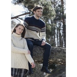 Compleet breipakket - Trui - Novita 7 Brothers - Mens Fair Isle Pullover