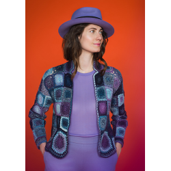 Compleet haakpakket - Vest - Zauberball Crazy - Knit the Cat 15 ( model 20) Duitstalig