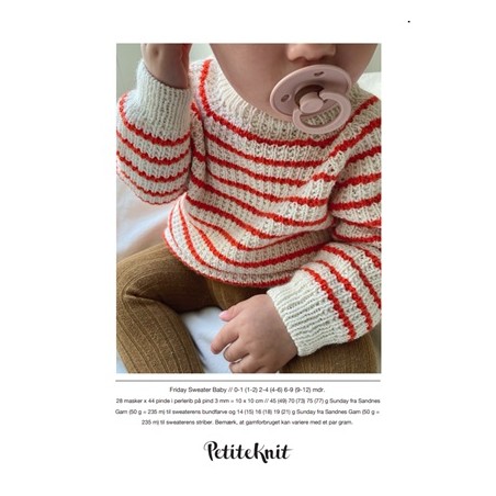 Patroon PetiteKnit Friday Sweater Baby