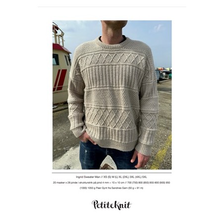 Patroon PetiteKnit Ingrid Sweater Man