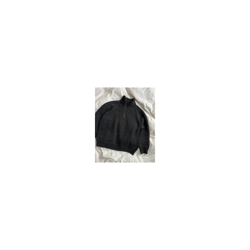 Patroon PetiteKnit Zipper Sweater Light Man