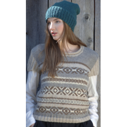 Compleet breipakket - Spencer - 7 Brothers - Womans Fair Isle Vest