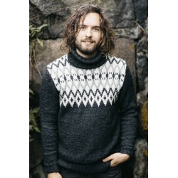 Compleet breipakket - Trui - Novita 7 Brothers - Men's Colourwork Sweater