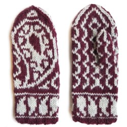 Compleet breipakket - Wanten - Novita 7 Brothers - Adults Fair Isle Mittens