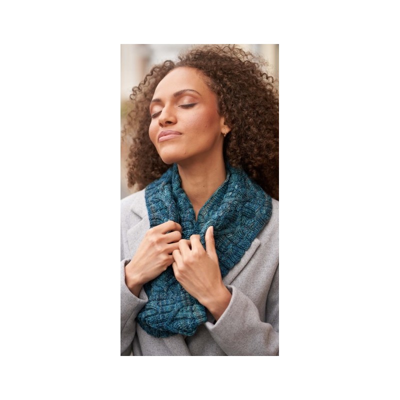 Colsjaal - Malabrigo Sock - Under the Sea