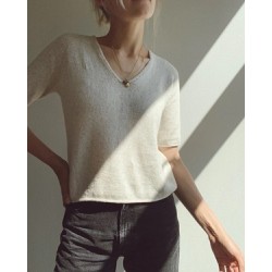 Compleet breipakket - Shirt - Holst Coast - PetiteKnit - Cumulus Tee