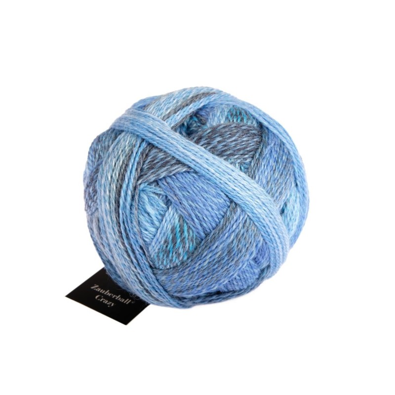 Schoppel Wolle Zauberball Crazy 2438 Indigo