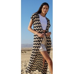 Compleet haakpakket - Vest - Nastrino - Haken 6 (model 3)