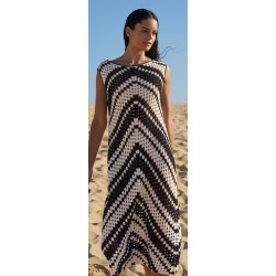 Compleet haakpakket - Jurk - Elastico - Haken 6 (model 7)