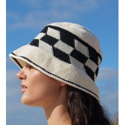 Comleet haakpakket - Buckethat - Cotone - Haken 6 (model 9)