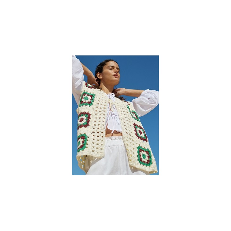 Gilet - Soft Cotton - Haken 6 (model 17)