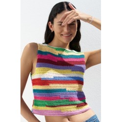 Compleet haakpakket - Topje - Cotone & Elastico - Haken 6 (model 20)