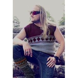 Compleet breipakket - Heren Slipover - 7 Brothers - Men's Traditional Jussi Slipover