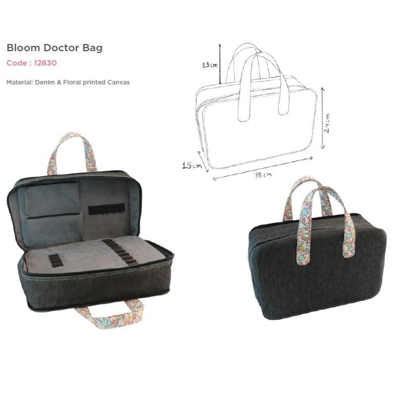 KnitPro tas Bloom groot