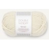 Sandnes Double Sunday by PetiteKnit 1012 Whipped Cream