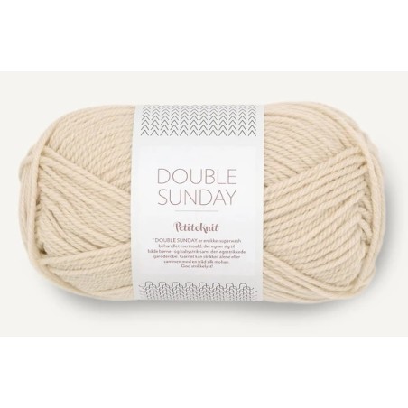 Sandnes Double Sunday by PetiteKnit 2511 Almond