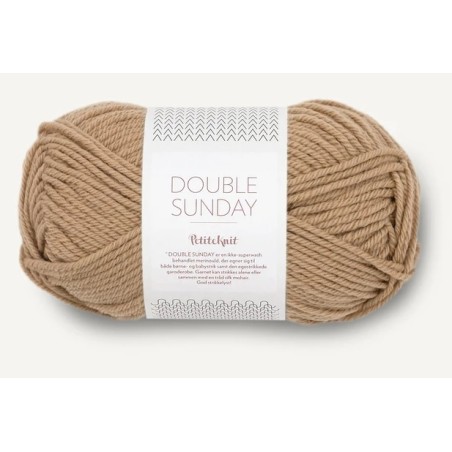Sandnes Double Sunday by PetiteKnit 2542 Camel