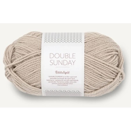Sandnes Double Sunday by PetiteKnit 3821 Kardemomme