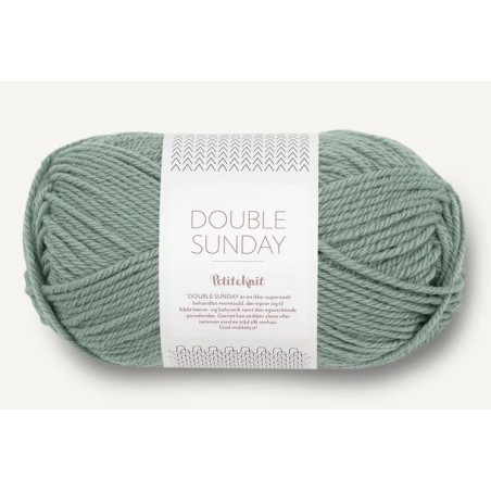 Sandnes Double Sunday by PetiteKnit 8051 Eucalyptus
