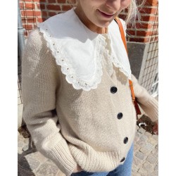 Breipakket - Vest - Double Sunday en Silkhair - PetiteKnit - Champagne Cardigan