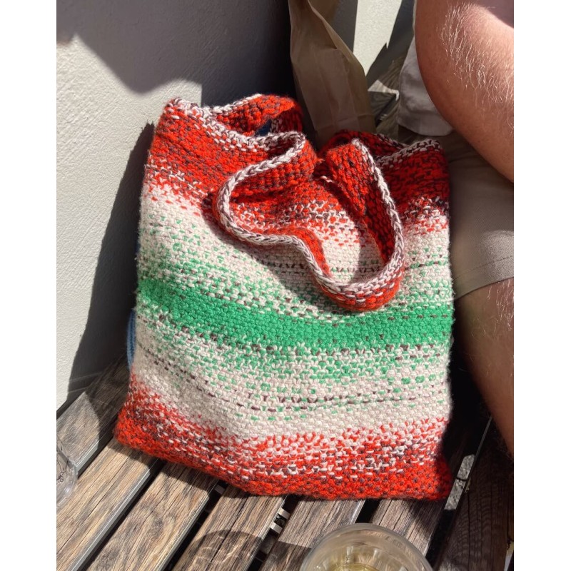 Tas - Double Sunday - PetiteKnit - Technicolor Tote Bag