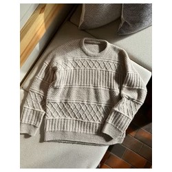 Compleet Breipakket - Trui - Peer Gynt - PetiteKnit - Ingrid Sweater Man
