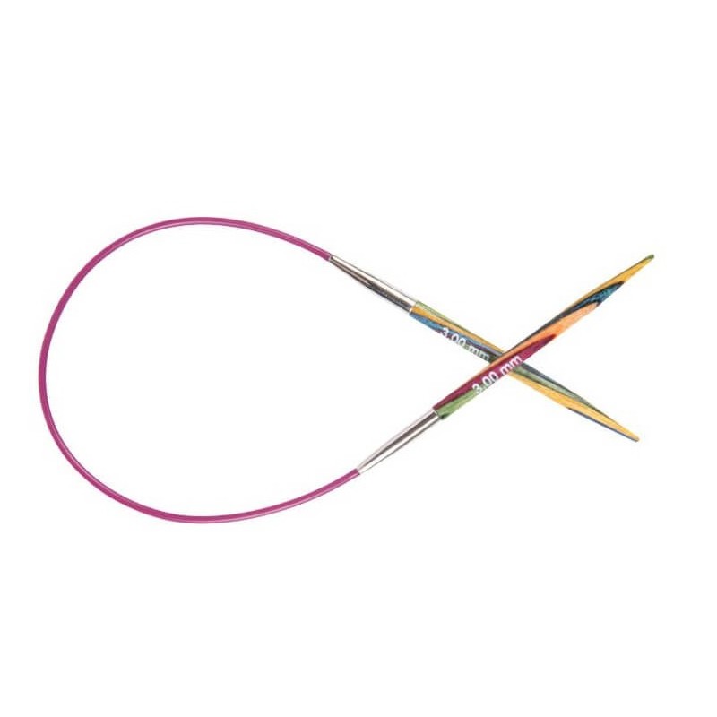 KnitPro Symfonie vaste rondbreinaalden 25cm