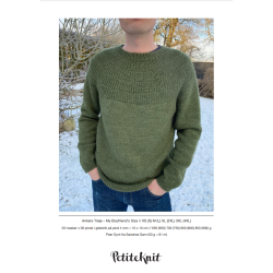 Patroon PetiteKnit Anker's Sweater - My Boyfriend's Size (maat 46 t/m 132)