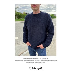 Patroon PetiteKnit Esther Sweater Man (maat 46 t/m 74)