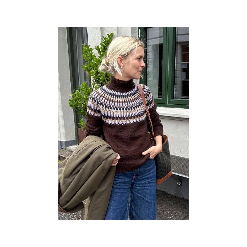 Trui - Peer Gynt - PetiteKnit - Celeste Sweater - Bruin