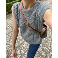 Compleet Breipakket - Slipover - Landlust soft Tweed 180 - PetiteKnit - Moby Slipover