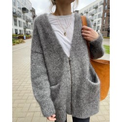 Compleet Breipakket - Vest - Landlust Soft tweed 90 - PetiteKnit - Zipper Jacket